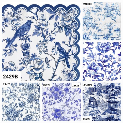Delft blue mixed sizes - delft,