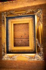 Antique - Wooden Rococo Gold