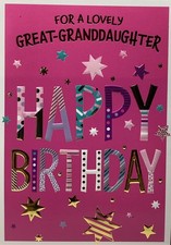 GREAT GRANDDAUGHTER BIRTHDAY