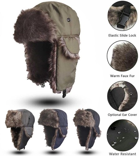Men winter trapper aviator - men's,