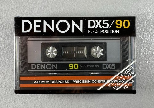 Denon dc5 cassette made - denon,
