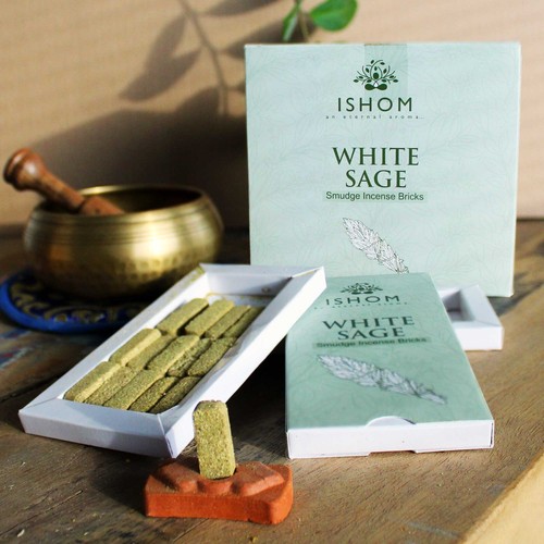 Ishom incense smudge bricks - ishom,