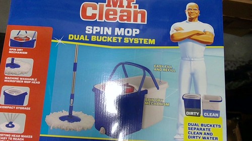 Clean spin mop - mop, dual
