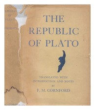 PLATO; CORNFORD, FRANCIS MACDONALD (EXERC.) The Republic Of Plato 1951 Hardcover
