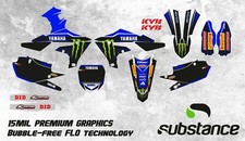 Graphics kit YAMAHA YZ250F YZ450F 2018 2019 2020 2021 2022 2023 DECALS STICKERS