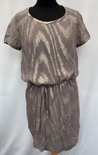 Women's Beige Silk Blend Drop