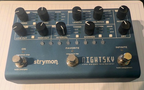 Strymon nightsky time warped - strymon,