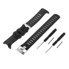 Sports Watch Silicone Band Strap for Suunto D4 / D4i / D4i Novo Watch Black
