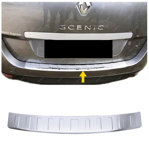 Chrome rear bumper protector - chrome,