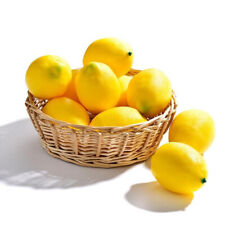 6Pcs Artificial Lemons