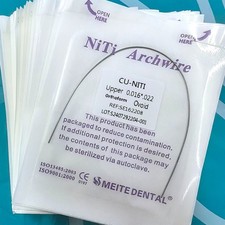 50Bags Dental Orthodontic Copper Cu-Niti Wires Arch Wire Rectangular Wire Ovoid