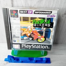 RADIKAL BIKERS PS1 GAME - RARE RETRO GAMING PLAYSTATION 1