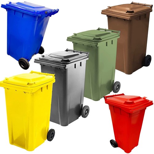 Wheelie bin large 240l council - bin,