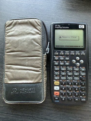 50g graphing calculator - hp,