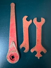 Vintage lawnmower spanner set