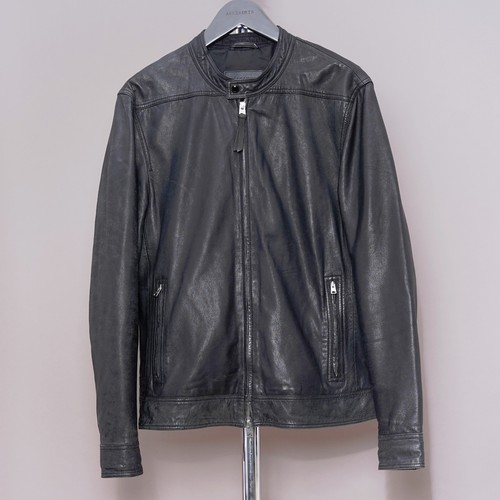 All saints leather jacket mens - leather,