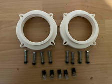 BMW E36 Doorcard Door tweeter/speaker ring to 4" speaker adapters conversion kit