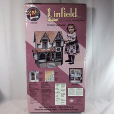 1994 Linfield Duracraft Mansions in Miniature 190 Wooden Doll House DIY Vintage