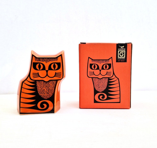 Hornsea cat retro stylised - hornsea,