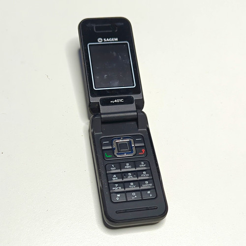 Sagem my401c black silver - sagem, flip
