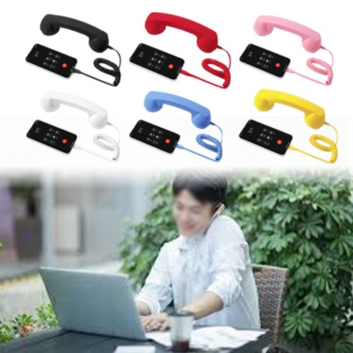 Retro phone handset for iphone - phone,