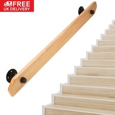 Wooden handrail stair - wooden,