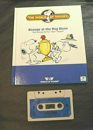 Talking snoopy book - talking,