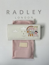 RADLEY ‘London Market’ White Bifold Matinee Leather Purse - BNWT