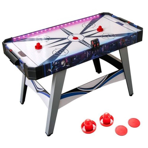 Air hockey game - hockey, table