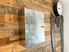 MID CENTURY 50'S BATHROOM DENTIST METAL MEDICINE WALL CABINET MIRROR FIRST AID