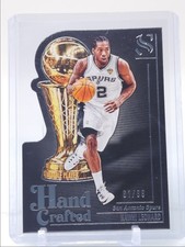 KAWHI LEONARD 2024-25 PANINI SILHOUETTE HAND CRAFTED DIE CUT A /99 Q5082
