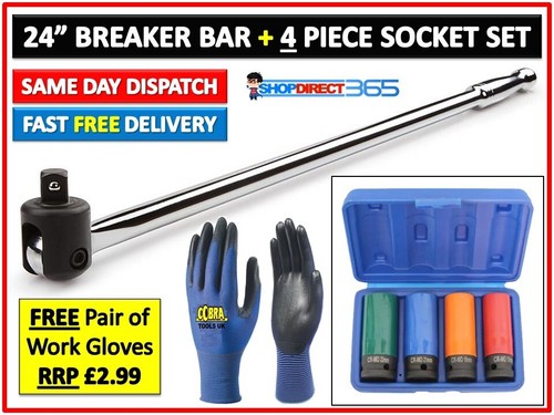 Breaker bar 24 long - 1/2", 24"