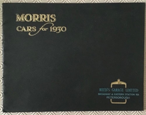 Morris car sales brochure - morris,