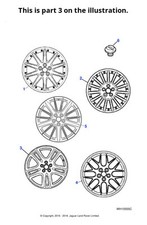 Jaguar Genuine Alloy Road