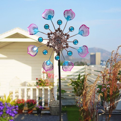Metal wind garden - wind,