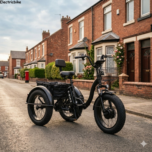 Folding electric trike for - folding,
