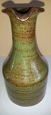 K N Handmade Pottery 1980s Jug