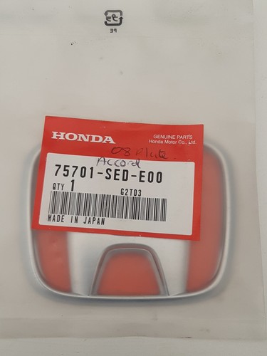 Genuine new honda - genuine, rear