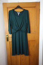 Bravissimo green dress size 14