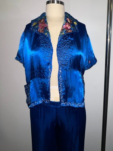 Vintage 30s 40s chinese silk - 30s,
