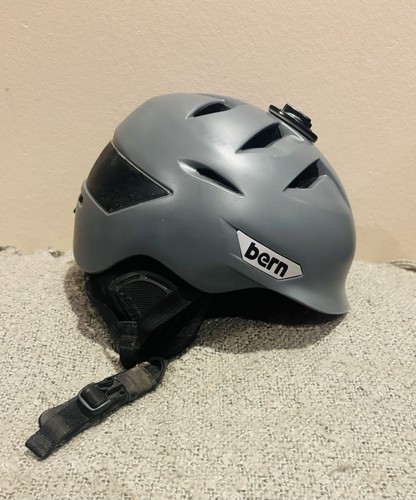 Bern grey helmet xl - bern, l-xl