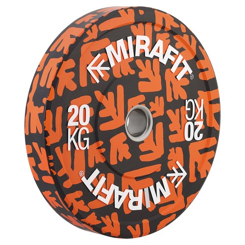 Mirafit 20kg bumper plate - mirafit,