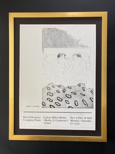 Signed david hockney - signed,