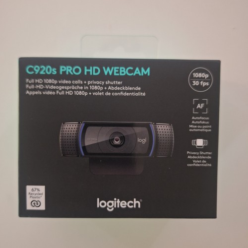 Logitech c920s 1080p - c920s, hd