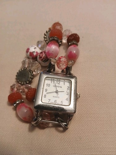 Geneva bead bracelet watch - bead,