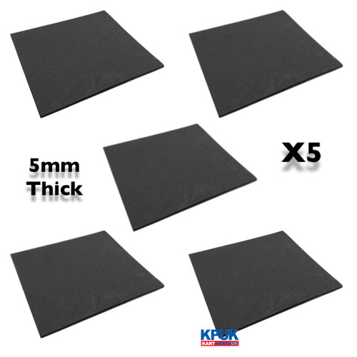 Kart seat padding square - seat, piece