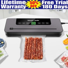 NEW Dry Moist Automatic Vacuum Sealer Sealing Machine + Cutter Food Bags UK