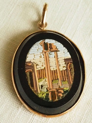 Antique micro mosaic - antique,