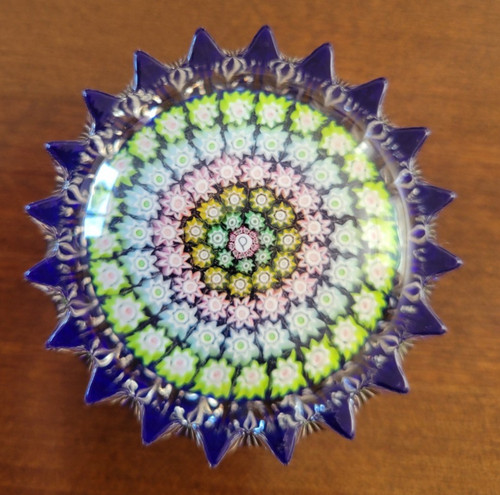 Perthshire paperweight star - perthshire,