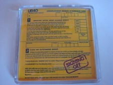 ub40 signing off      COVER